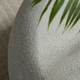 43.31''Fiberglass Elliptical Coffee Table for Living Room Vintage Table,Matte Rocks Table front of W2582P195218