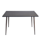 ZUN 47.2" Dining Table Rectangular Home Office Desk W131469789