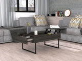 Beyond Lift Top Coffee, Two Legs, One Drawer -Espresso / Onyx B20092026