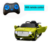 ZUN ride on car, kids electric car, riding toys kids with remote control/PU seat/ swing/Amazing gift W1760P169974