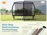 8FT Trampoline with Safety Enclosure, 243.84cm Round Trampoline for Kids Adults 3, 880LBS Static 58851140