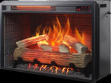 23 inch Infrared heating electric fireplace insert, log set & realistic flame, remote control W1769P263642