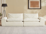 Modern minimalist chenille combination sofa, spacious and comfortable living room sofa, W3396P463868