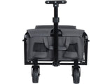Expandable Dual-Layer Utility Wagon with 100% Extra Space - 225lbs Grocery Cart for Camping, 19268330