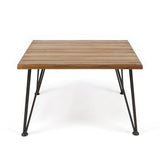 ZION INDUSTRIAL WOOD AND METAL COFFEE TABLE 62981.00