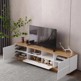 Modern TV stand for TVs up to 80'' , Media Console with Multi-Functional Storage, Entertainment 60466070
