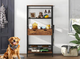 dog feeding station,3 Height Adjustable Raised Dog Bowls, Dog Feeder Station for Large Medium Dogs W1687138476