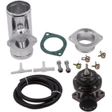 Type-RS Turbo Charger BOV Blow Off Valve & 2.5 in Alloy Flange Pipe Adapter Kit 62760679