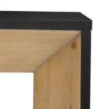 Mirod Elegant Console Table,Fireplace Design,Simple and Functional with High-Quality Wood Veneer Top N760P253329D