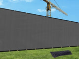 5'X50' Dark Grey HDPE Fence 40977508