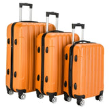 3-in-1 Multifunctional Large Capacity Traveling Storage Suitcase Luggage Set Orange 97788148