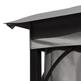 TREXM 10x10 Outdoor Gazebo Tent with Double Roofs, Patio Gazebo with Mosquito Netting and Privacy N715P261160E