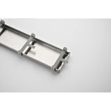 12 Inches Linear Shower Drain, Included Hair Strainer and Leveling Feet W2287P146729
