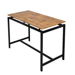 ZUN TREXM 5-Piece Compact Bar Table Set with Table and Stools - Modern Industrial Design, Space-Saving N715P173160D