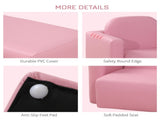 2-in-1 Multifunctional Kids Sofa-Pink 39949399