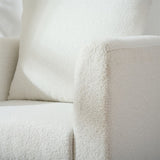 Teddy Fabric Accent Chair, Fabric Armchair Club Chair,Barrel Chair,Upholstered Arm Chair with Solid W1028P236496