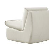 Compressed Lounge Chair with Ottoman, Modern Sofa for Small Spaces, Comfortable Upholstered Sofa for W1036P251827