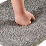 Grey Boucle Fabric Dining Chairs Set of 4, Mid-Century Modern Dining Kitchen Dining Room W1164P195045