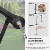 10 Feet Patio Cantilever Umbrella 87450547