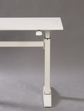 47" Tech Desk Standing and Adjustable Desk In White B091P183638