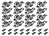 16Pcs 1.7 Ratio 7/16" Full Roller Stainless Steel Rocker Arm and Stud Set Fit for Chevy Big Block 36311306