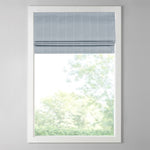 ZUN Basketweave Room Darkening Cordless Roman Shade B035129725