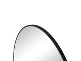 Wall Mirror 39 Inch Black Circular Mirror Metal Framed Mirror Round Vanity Mirror Dressing Mirror, W143570510