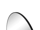 Wall Mirror 39 Inch Black Circular Mirror Metal Framed Mirror Round Vanity Mirror Dressing Mirror, 45309848