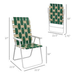 ZUN Folding Camping Chairs / beach chair （Prohibited by WalMart） 97697669