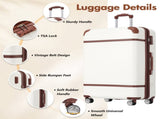 Hardshell Luggage Sets with Bags Lightweight Suitcase Double Spinner Wheels with TSA Lock ,Single N732P193484K
