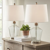 Harmony Angular Glass Table Lamp, Set of 2 B03594974