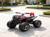 12V Red Kids Ride-On ATV, Music Headlights, for 37-60 Months Toddlers 21548549