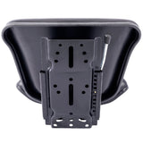 Tractor Seat w/ Backrest Black Slide Track Steel/PVC Compact Mower W46577687