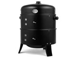80*41*48cm Iron Spray Smoker Carbon Grill Black 98286181