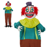6ft Yellow Eyed Clown Outdoor Halloween Decorations 21191499