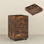 ZUN Bathroom Storage Cabinet-Brown （Prohibited by WalMart） 37124254