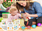 11-in-1 Montessori Owl Activity Wall - STEM Sensory Busy Board with Magnetic Whiteboard, 3 Years 70935109