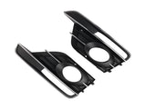 2X Front Bumper Fog Lamp Grille Bezel fit for Volkswagen Beetle 2017-2019 5C5854661K 33601591
