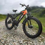 ZUN Electric Bike 1000W Motor Fat Tire 26x4 Mountain Bike T3177P268164