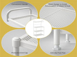 4 layer storage shelf white 83440110