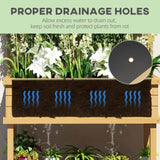 Wooden PlanterFlower shelf,Wood Planter Box 58431238