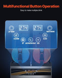 VEVOR Machine, 15Lx2 Tank Commercial Slushy Machine, Slushie Machine 1000W, Commercial T3342P309857