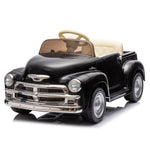 ZUN 12V Kids Ride On truck car w/parents control, Licensed Chevrolet 3100 pickup,electric car for W1396P147019