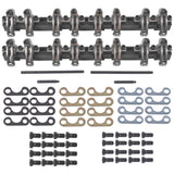 Shaft Mount Style 1.5 Ratio Stainless Steel Roller Rocker Arms Fit for Chevy SBC 350 44305292