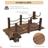 Wooden Garden Bridge Arc Footbridge 11461560