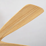 Hot sales 52 Inch Modern Ceiling Fan With 3 Color Dimmable 5 Solide Wood Blades Remote Control W2991P334793