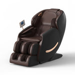 ZUN Deluxe Massage Chair, Full Body Zero Gravity Recliner with AI Voice Control, SL Track, Bluetooth, W2561P157967