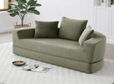 Convertible sofa couch bed,multi-functional,circular bed,adjustable Futon sofa ,No Assembly W2677P388982