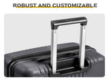 PP Trolley Case 20in 24in 28in 3PCS Suitcase Set Dark Gray 34460953