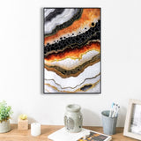 Luxury Crystal and Pearl Hand-Painted Oil Painting Wall Art - Contemporary Hallway and Entrance W3374P322235